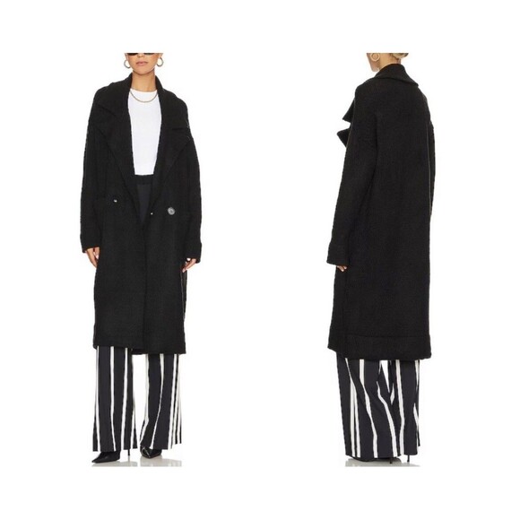 Show Me Your MuMu Sweater Women’s Medium Melrose Jacket Black Knit Duster - Picture 3 of 10